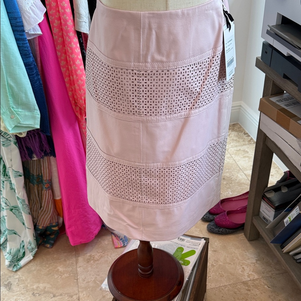 W by Worth Light Pink A-Line Skirt